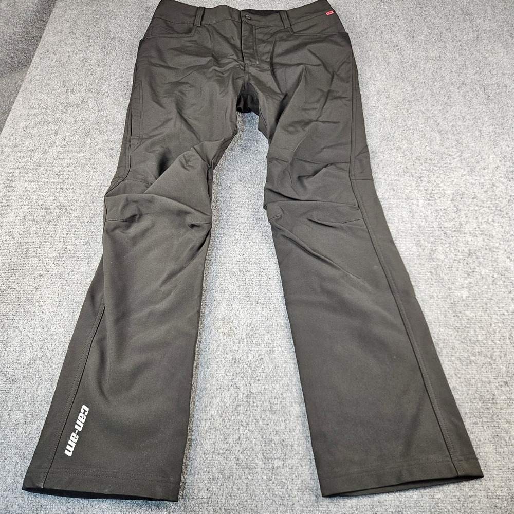 Can-Am‎ BRP Mens Riding Pants Black Technical Powersports Trousers Size 36
